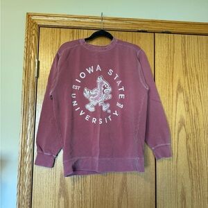 Comfort Colors Maroon Graphic Sweatshirt